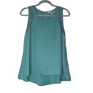 Forever 21 Women’s Tank Top Sleeveless Green Sz M